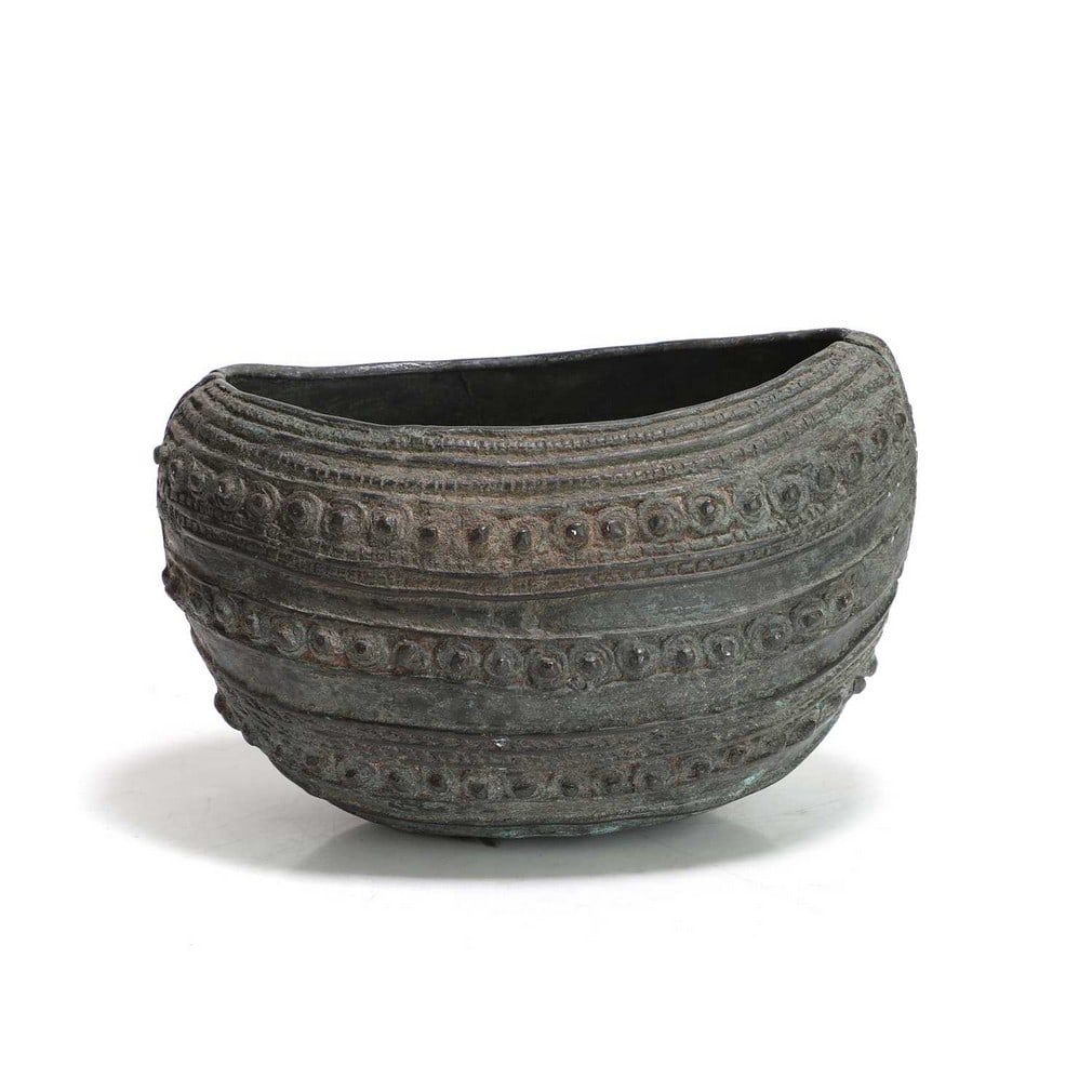 An Igbo-Ukwu bronze bowl, 19th century/20th century, West African, Nigerian, (1 of 3)