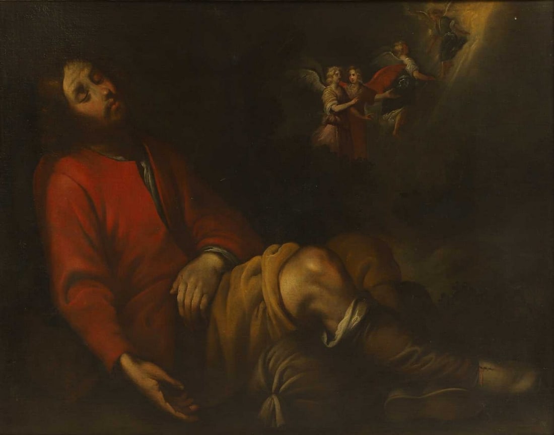 Pietro Ricchi, called 'Il Lucchese' (Italian, 1606-1675) Jacob's dream (1 of 3)