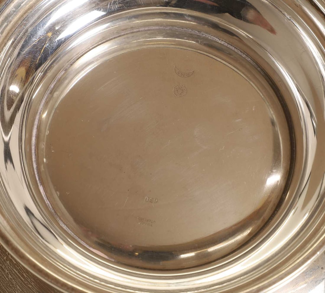An American sterling silver bowl, - 2