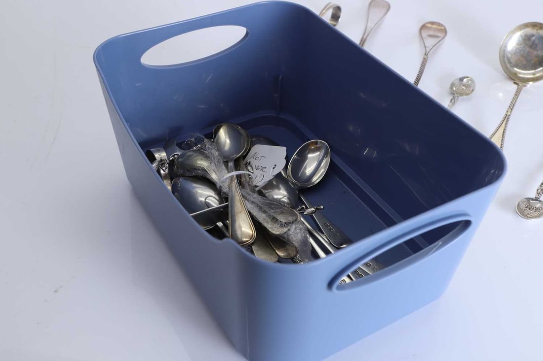 A collection of silver spoons, various dates, English and Dutch, - 2