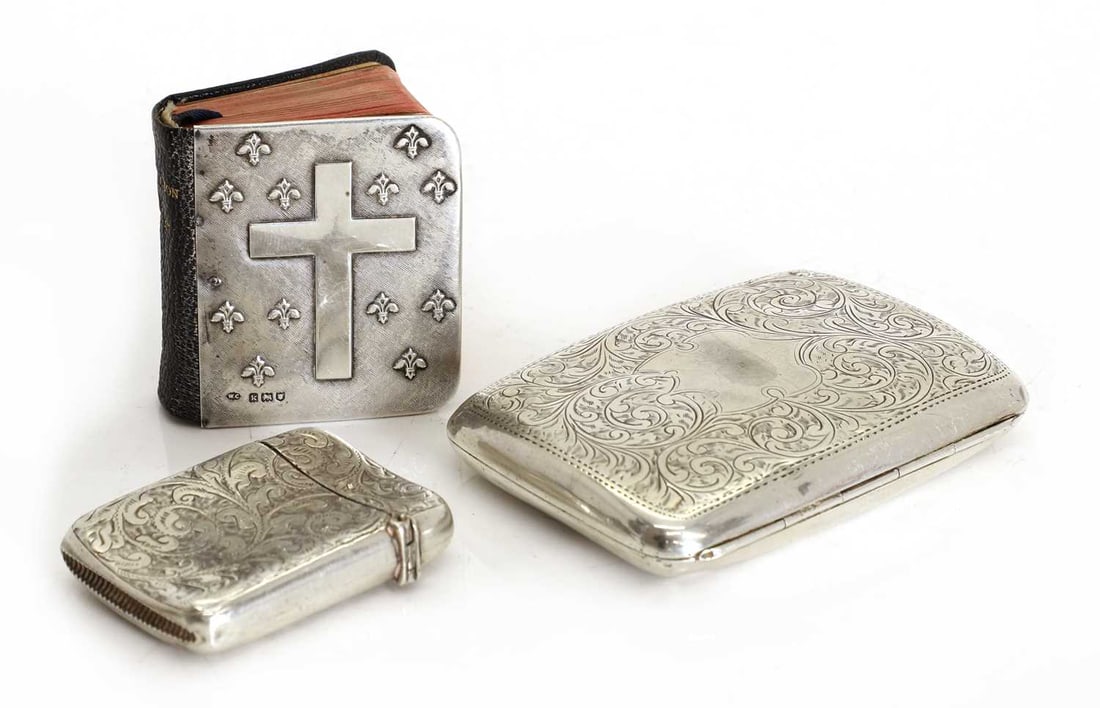 A selection of silver, Late 19th / early 20th century, (1 of 2)