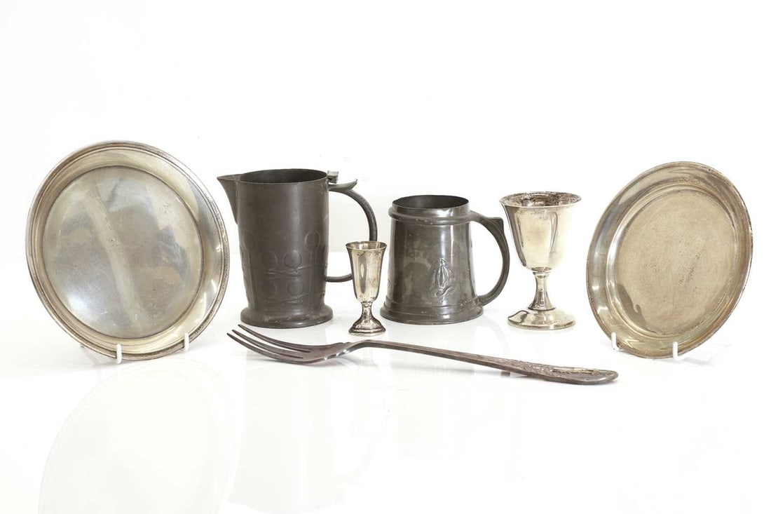 Four American sterling silver items, 20th century (1 of 2)