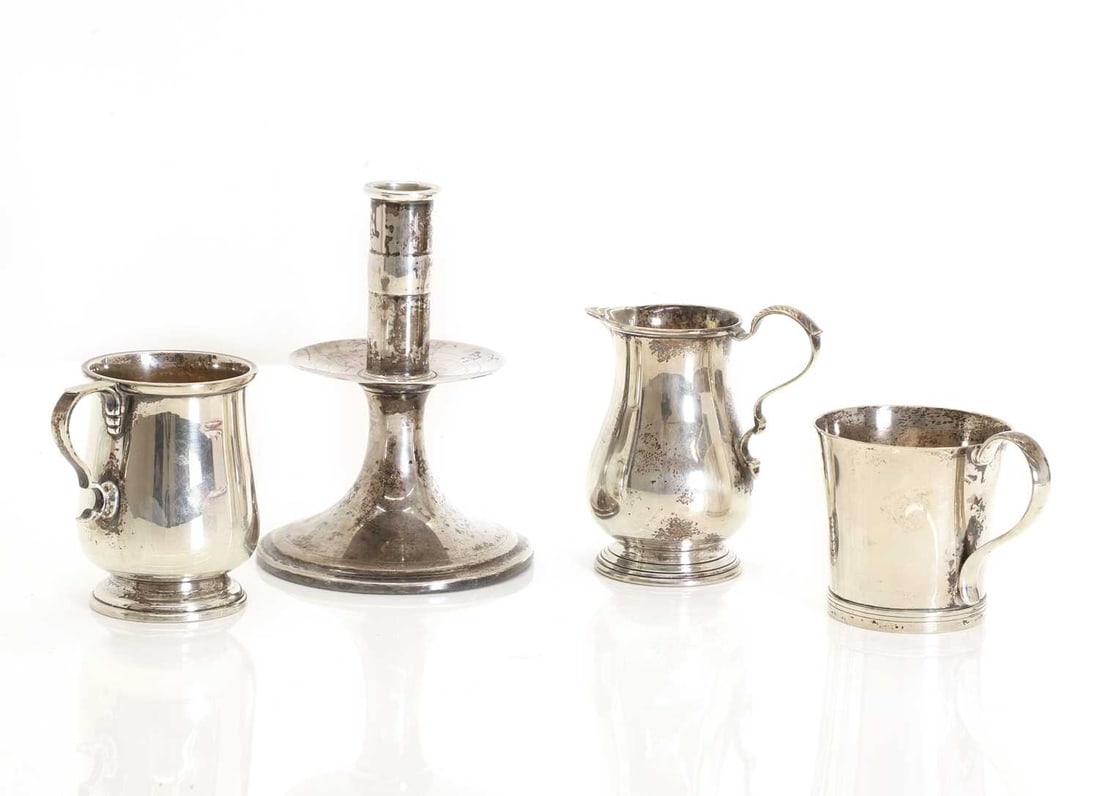Four American sterling silver items, (1 of 3)