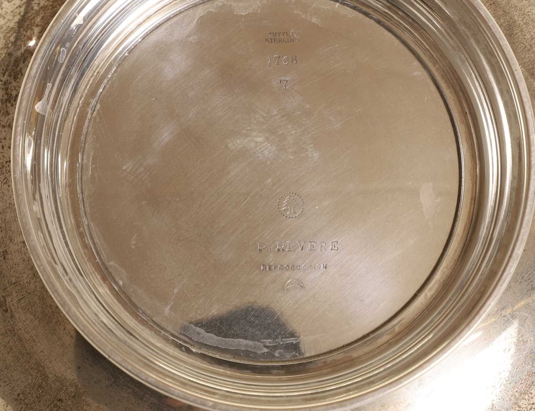 An American sterling silver bowl, - 2