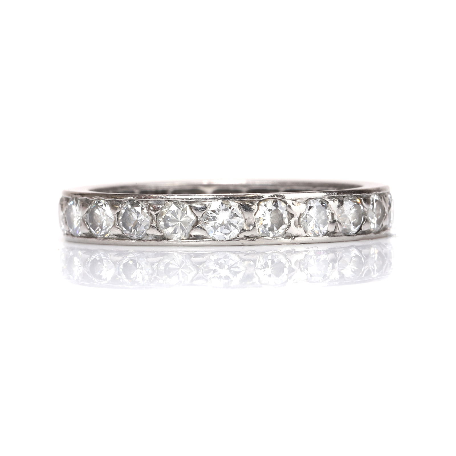 A diamond eternity ring, (1 of 2)