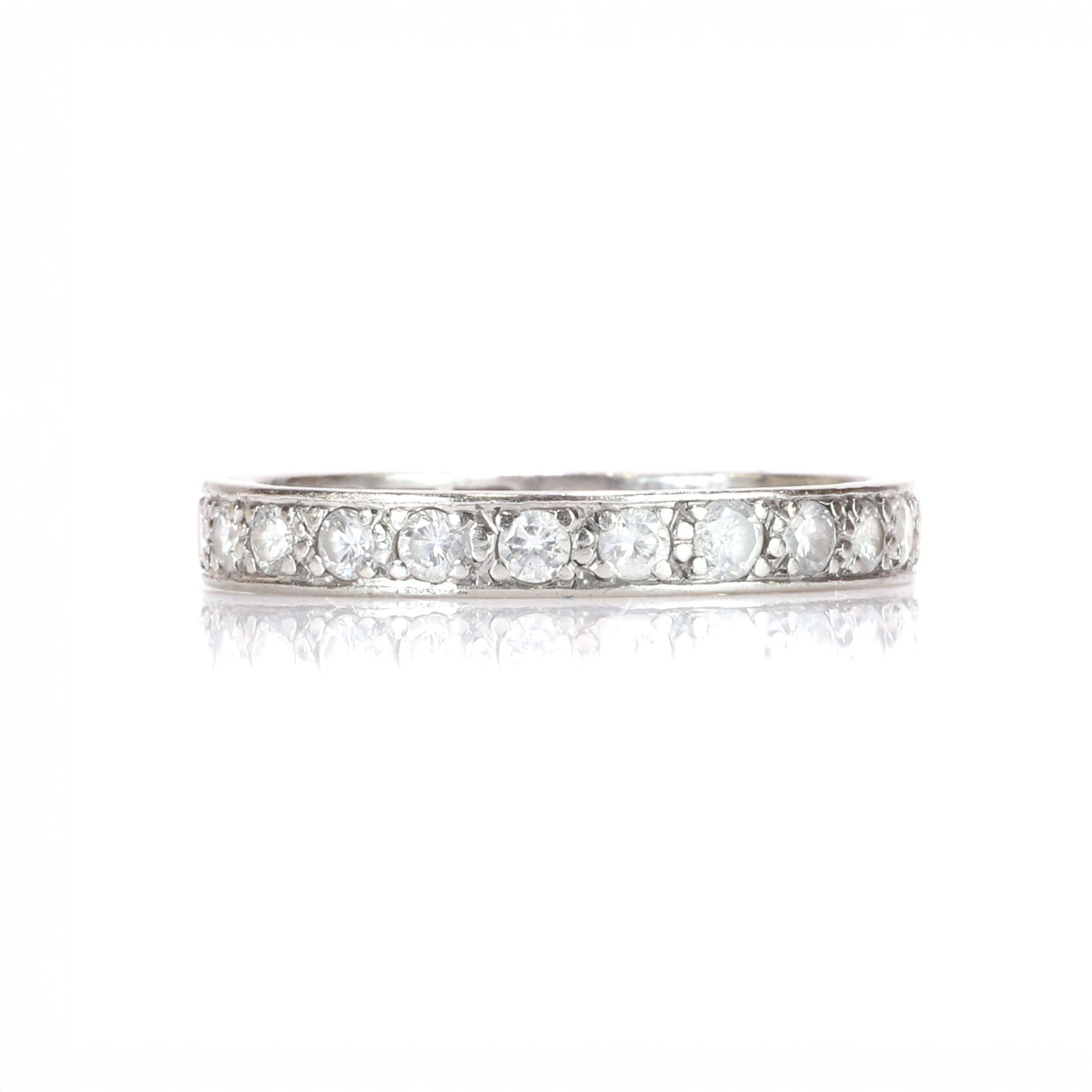 A diamond full eternity ring, (1 of 2)