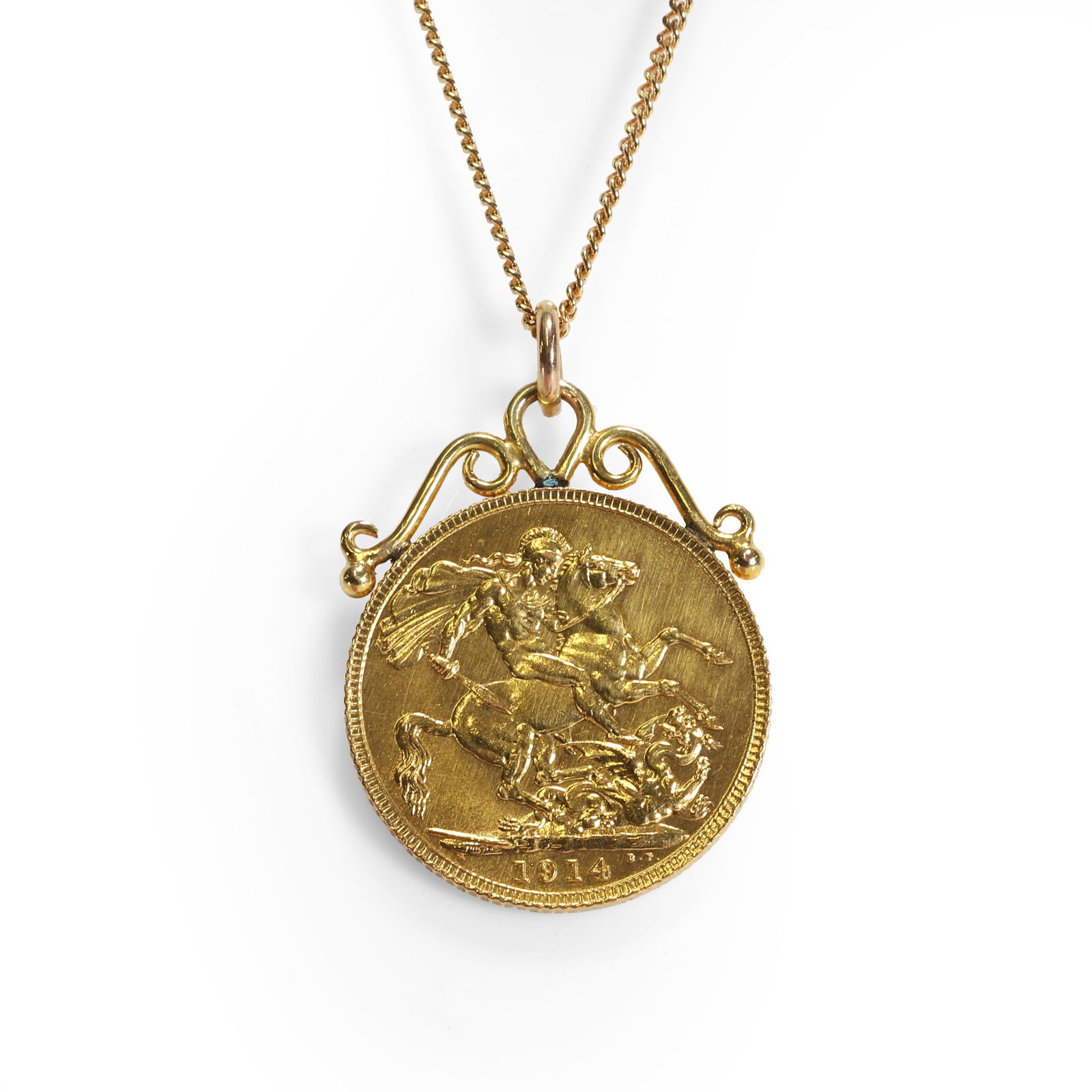 A sovereign pendant, (1 of 2)