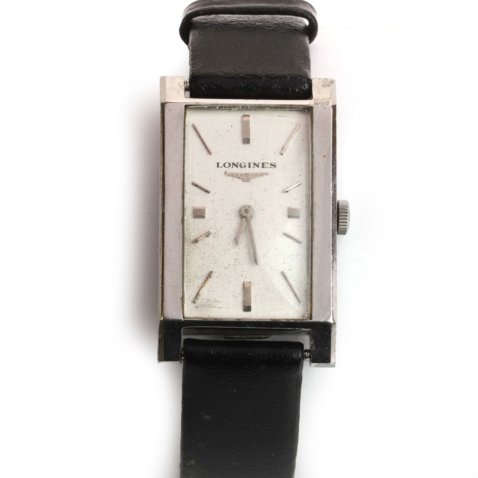 Longines, a stainless steel mechanical strap watch, (1 of 2)