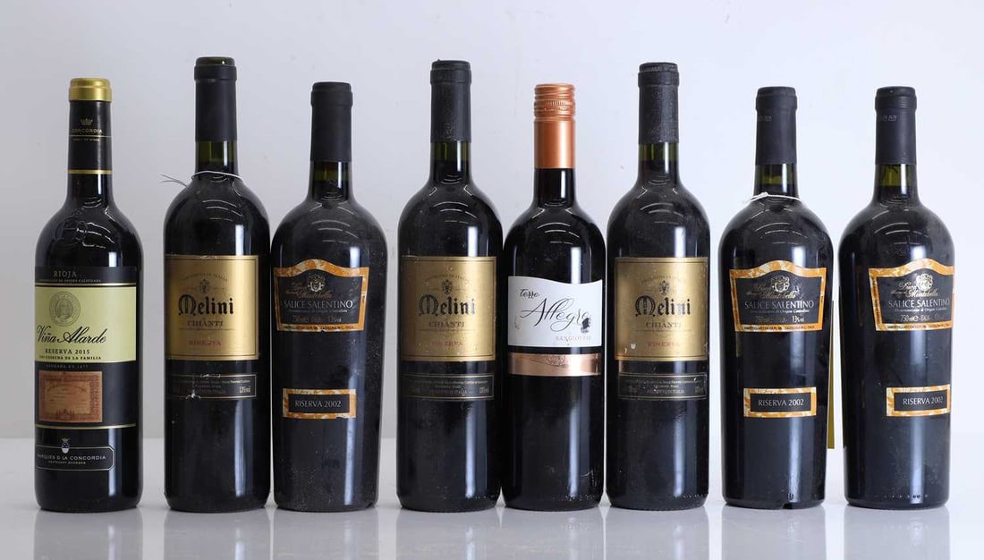 A selection of red Italian wines,: A selection of red Italian wines, assorted makers and vintages, as per photograph (12) Please note we cannot guarantee condition of contents or quality of storage. No returns will be accepted due