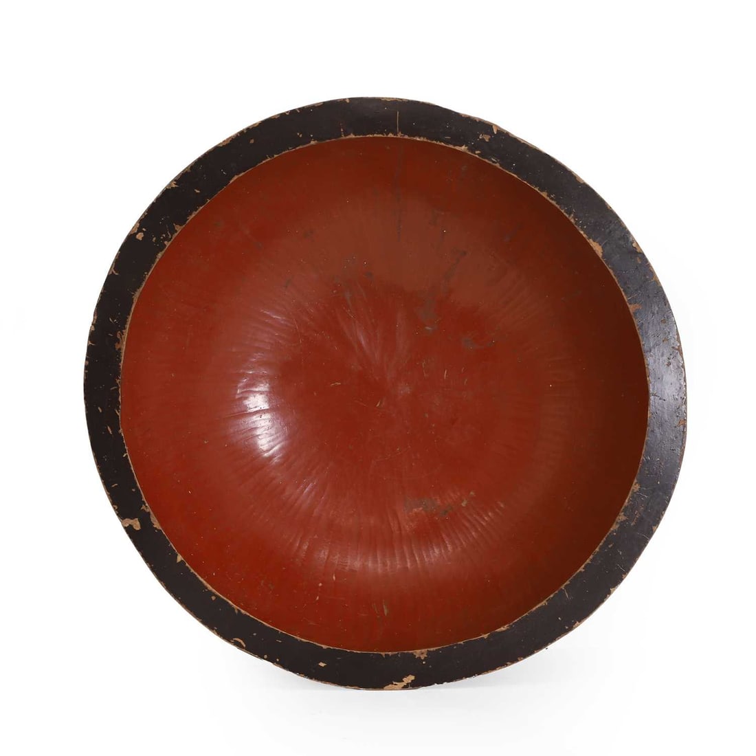 A Japanese lacquered wood soba bowl Meji Period (1868-1912) - 2
