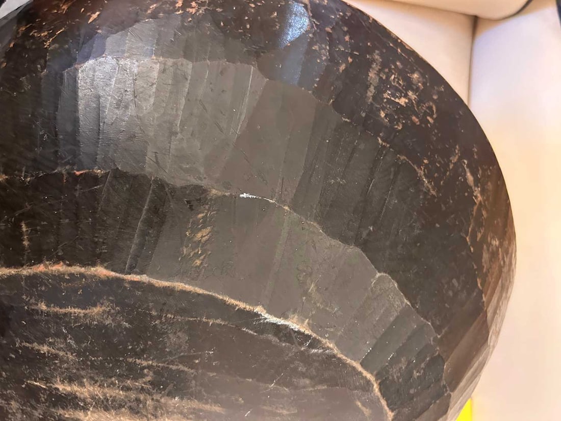 A Japanese lacquered wood soba bowl Meji Period (1868-1912) - 5