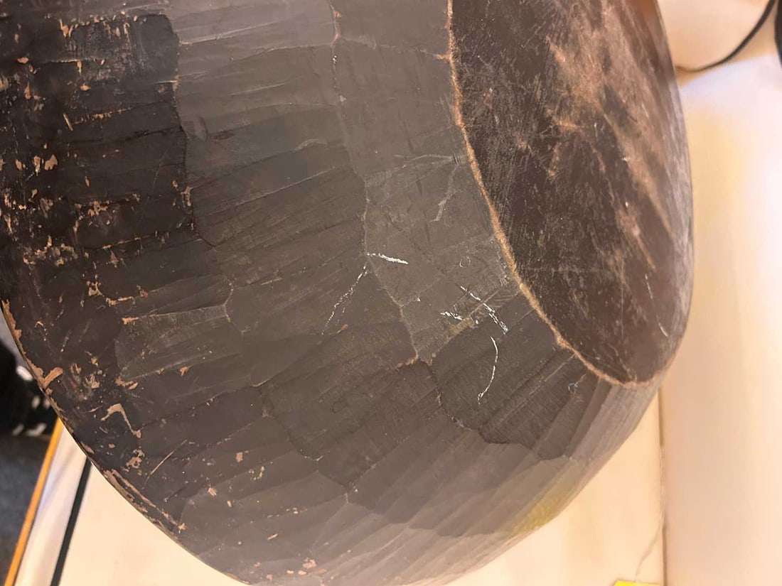 A Japanese lacquered wood soba bowl Meji Period (1868-1912) - 8