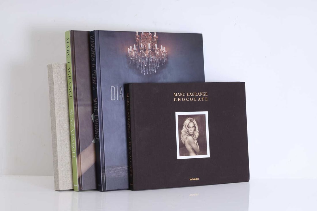 A collection of Art and Photography books,: A collection of Art and Photography books, To include fine art photography books by Marc Lagrange, Chocolate, Diamonds & Pearls, and Senza Parole, together with The Art of Todd White 4