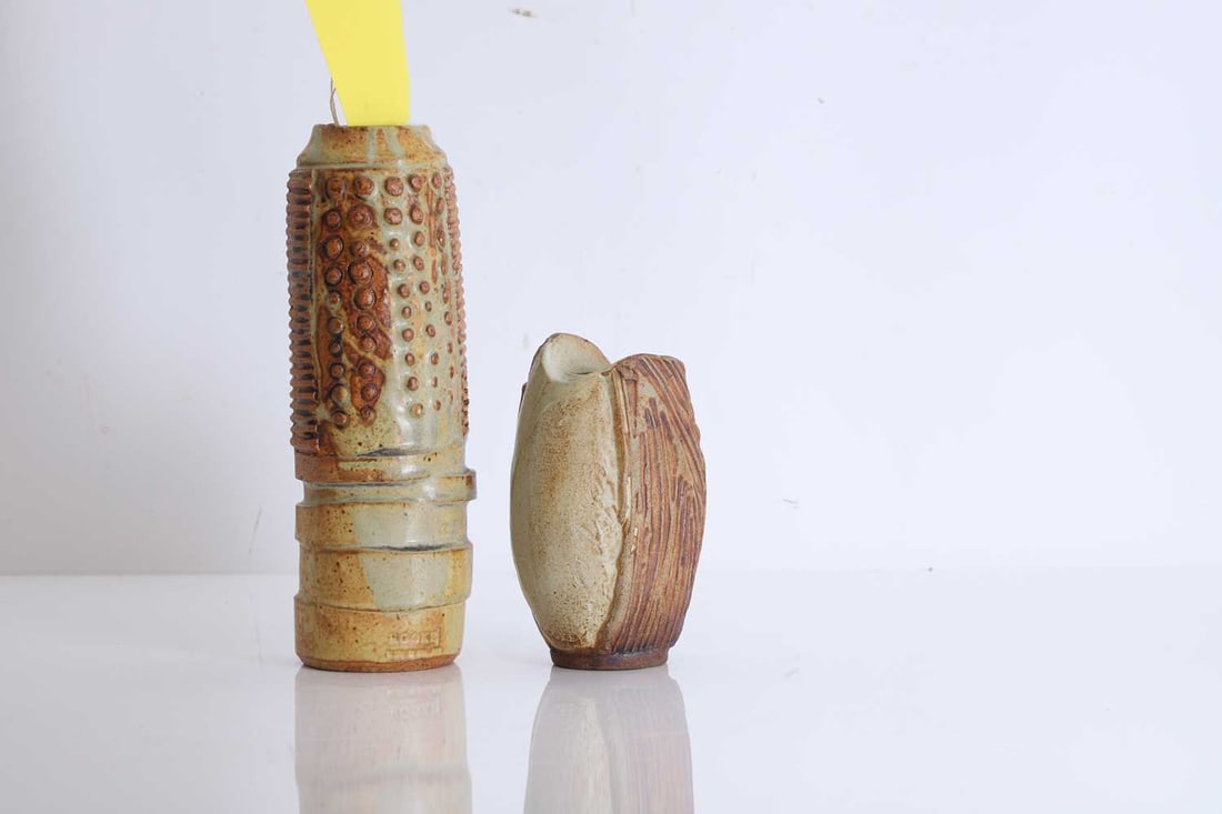 Two Bernard Rooke ceramics, - 2