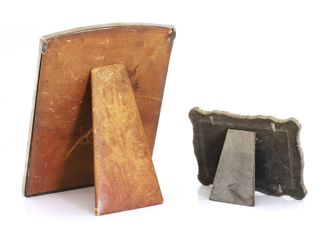 Two silver photograph frames - 2