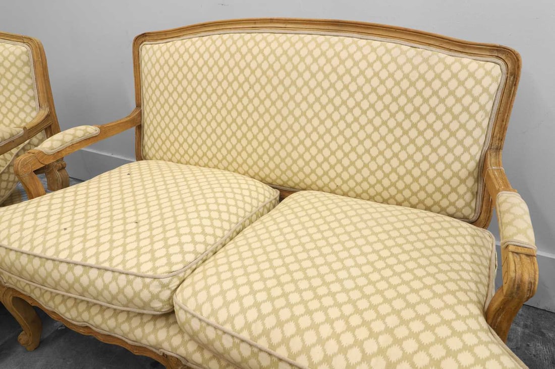 A three piece suite, Of recent manufacture, - 2