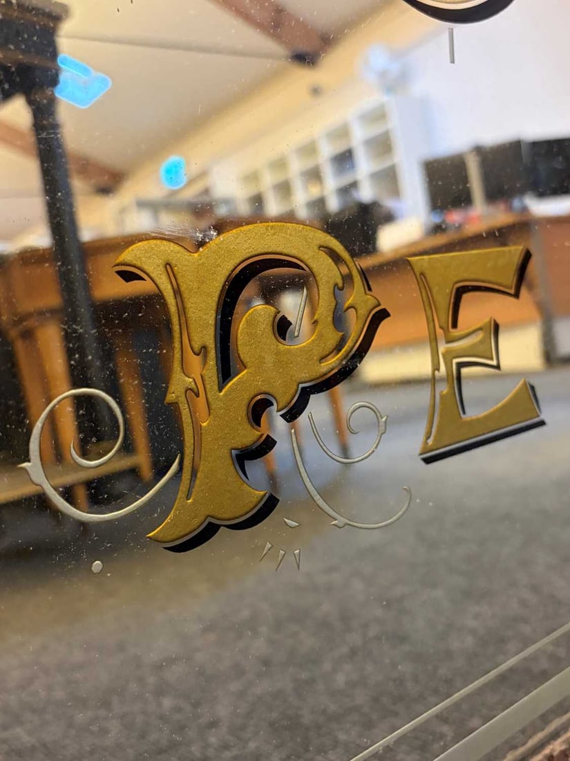 A large tavern John Dewar whisky mirror, Early 20th century, - 9