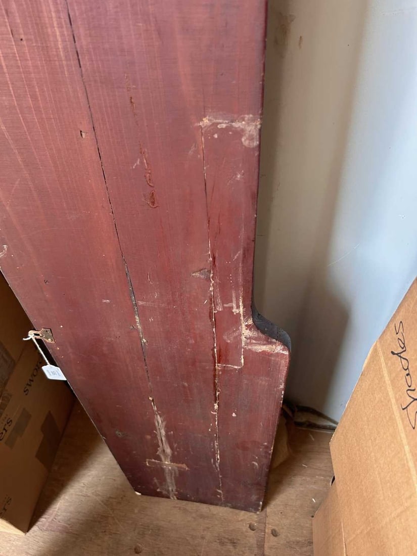 A Chinese carved and painted cornice panel, - 16