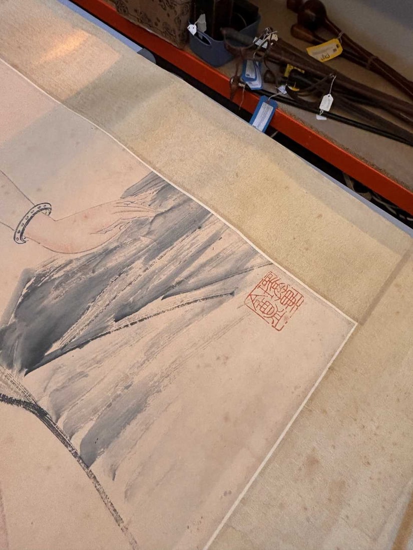 A hanging scroll Chinese - 8