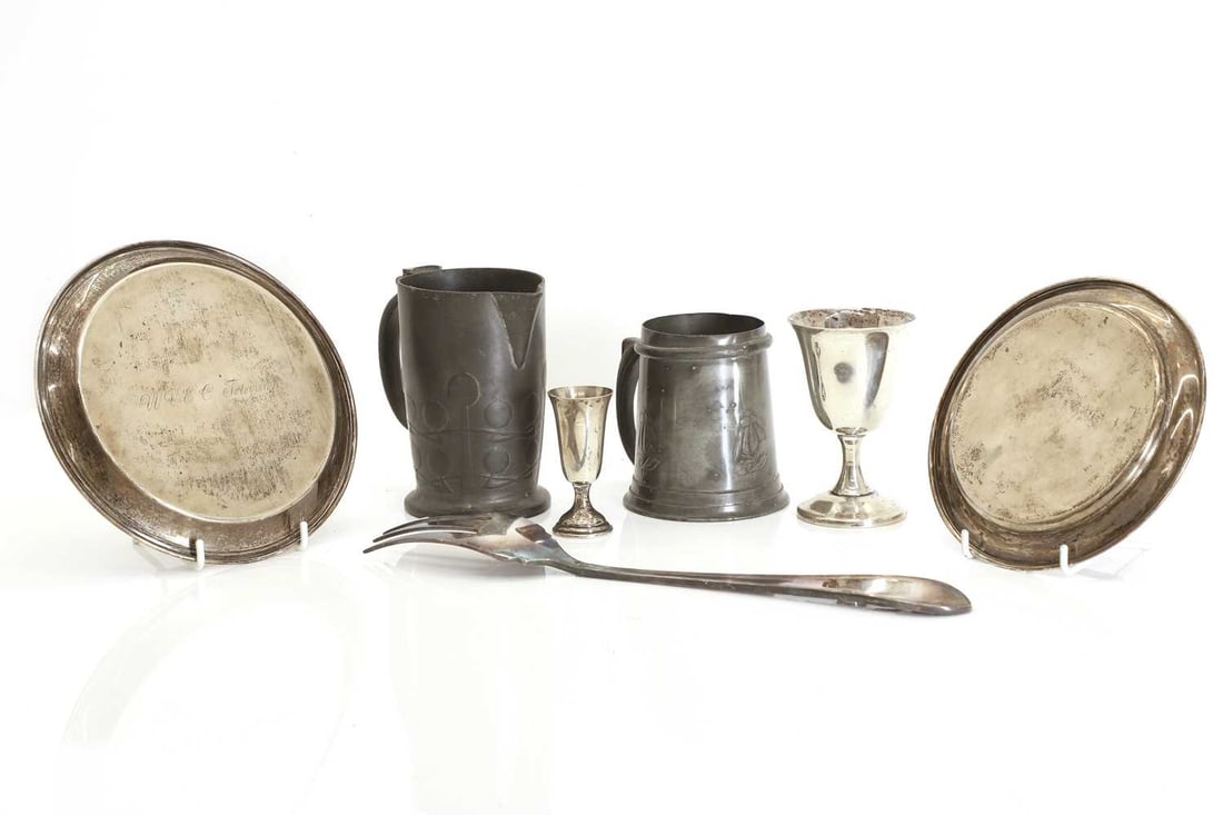 Four American sterling silver items, 20th century - 2