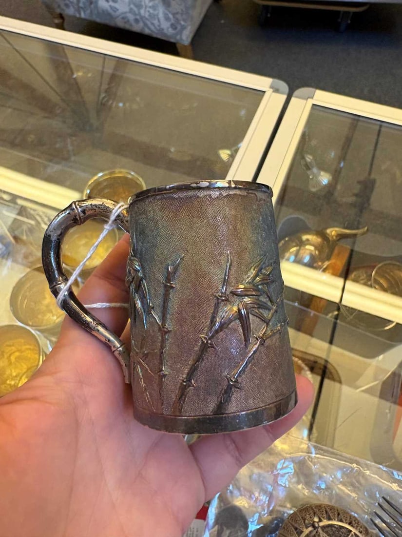 A group of assorted silver items, - 2