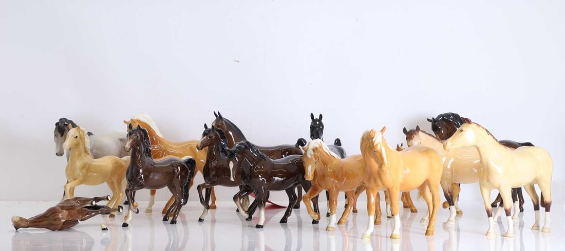 A collection of Beswick horses, 20th century and later, (1 of 1)