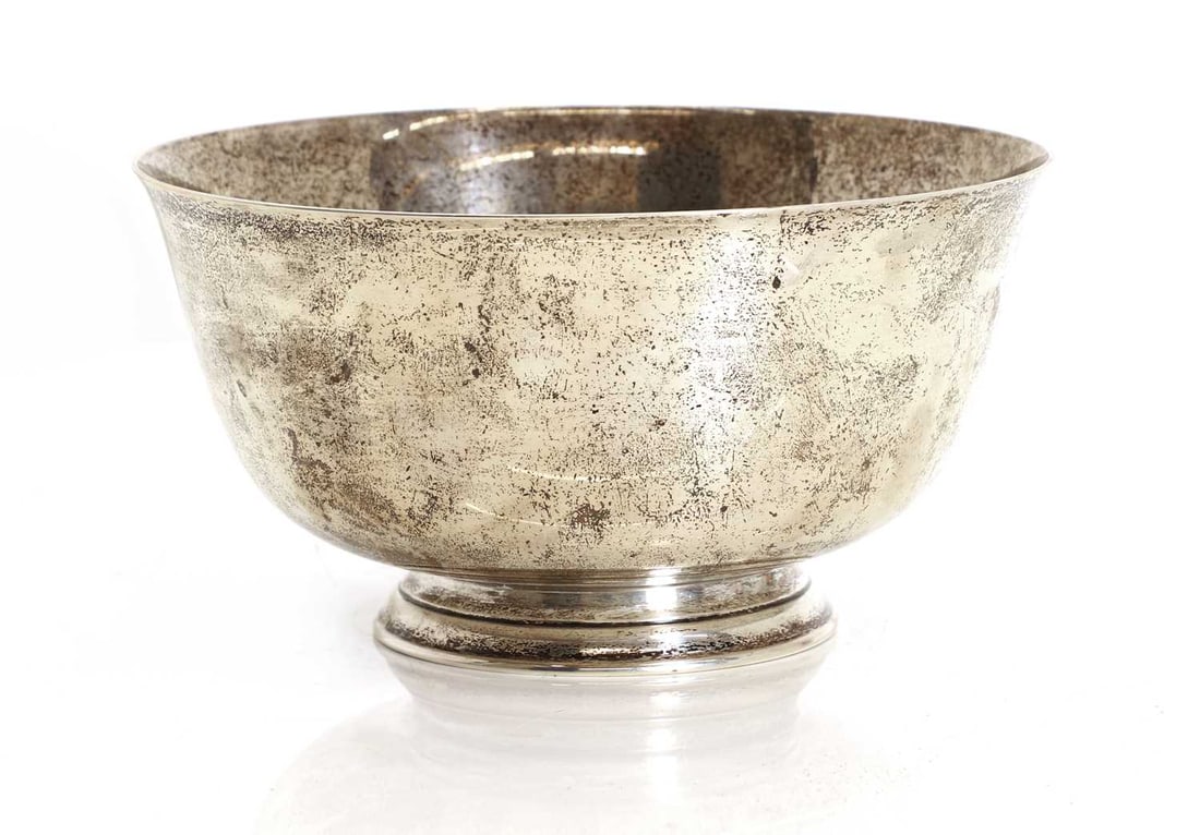 An American sterling silver bowl, (1 of 2)