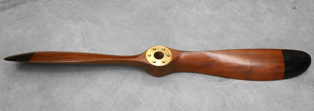 A reproduction wooden propeller, 20th century, - 2