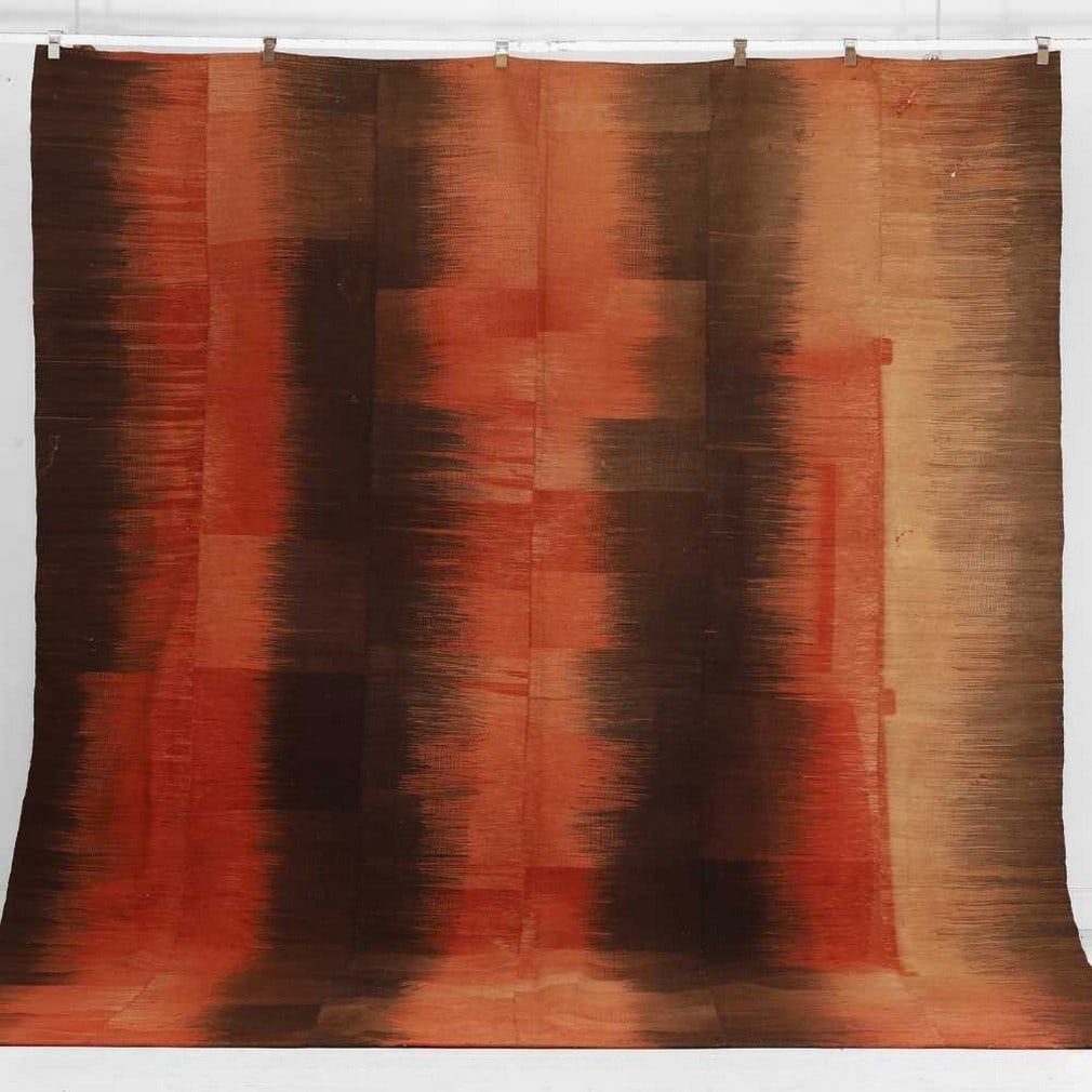 A kilim flat-weave wool carpet, of recent manufacture, (1 of 6)