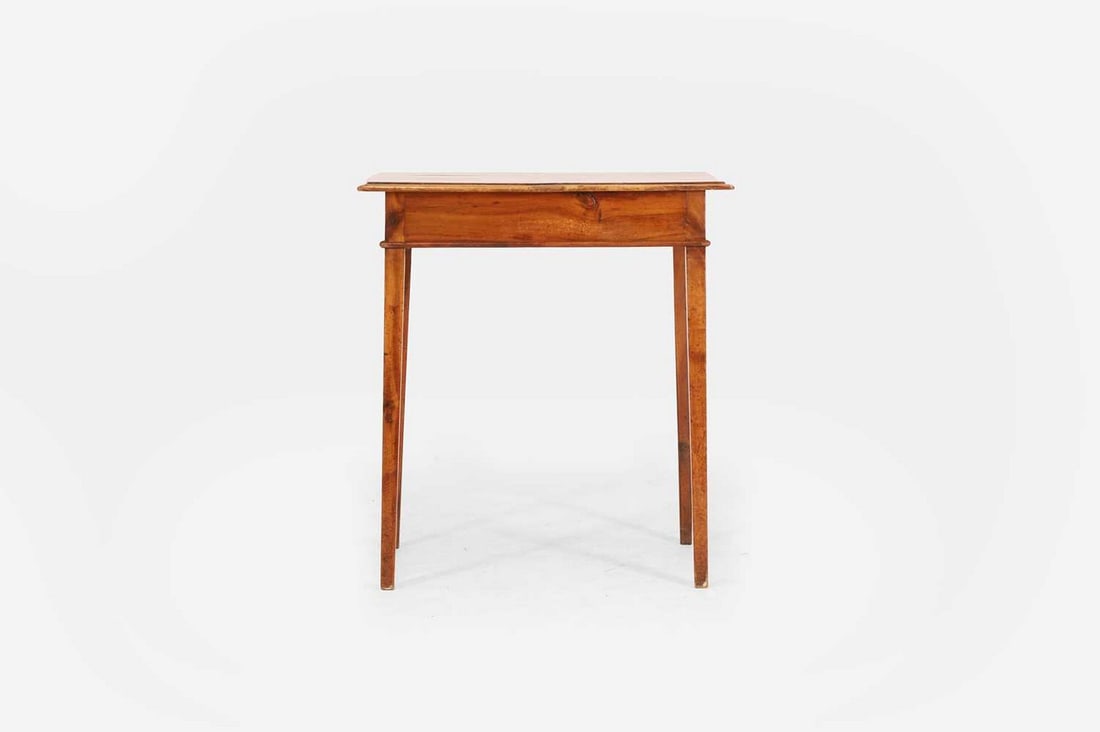 A fruitwood side table, late 19th century, (1 of 4)