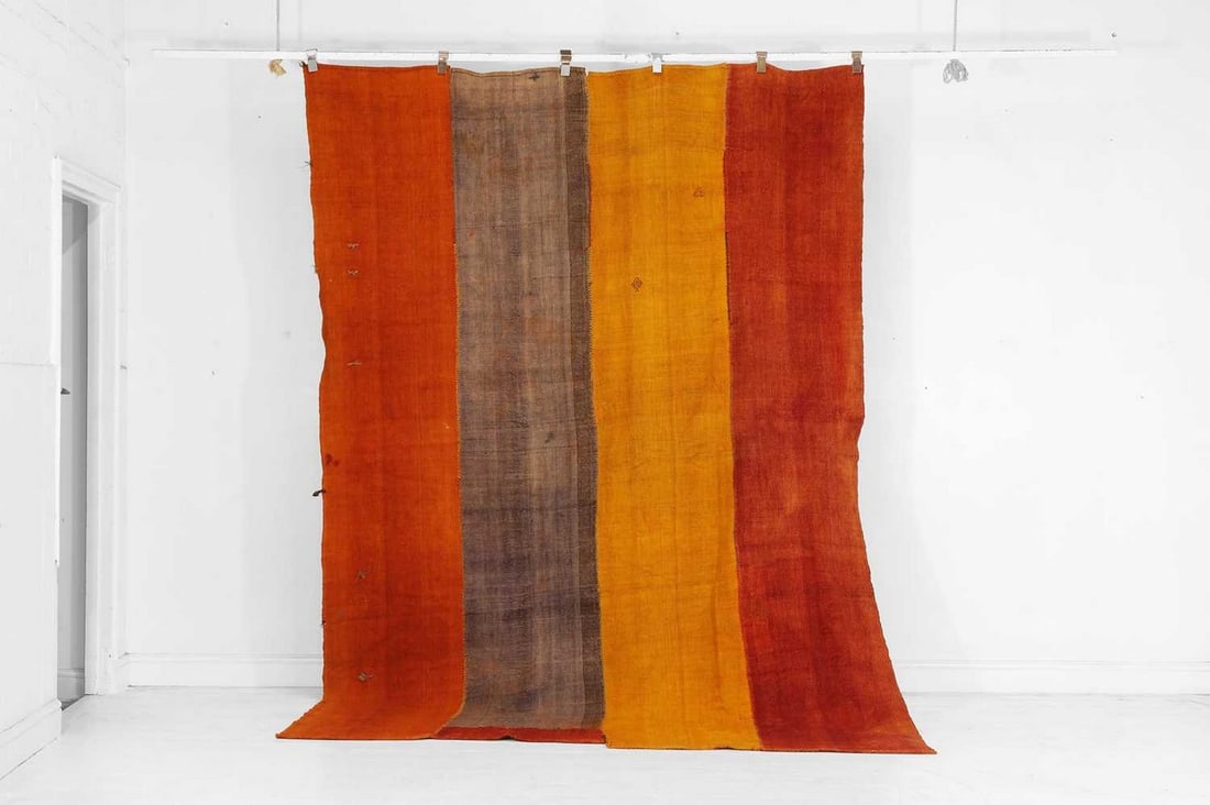 A flat-weave wool carpet, of recent manufacture, (1 of 4)