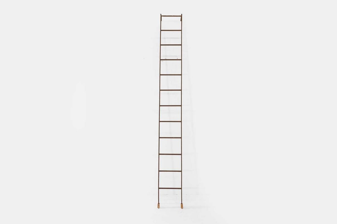 A wrought-iron ladder, late 19th/early 20th century, (1 of 3)