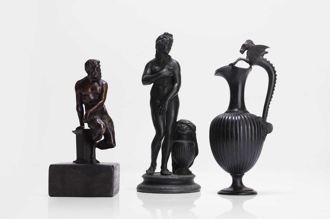 A group of grand tour bronzes, late 19th/early 20th century, Continental, (1 of 3)