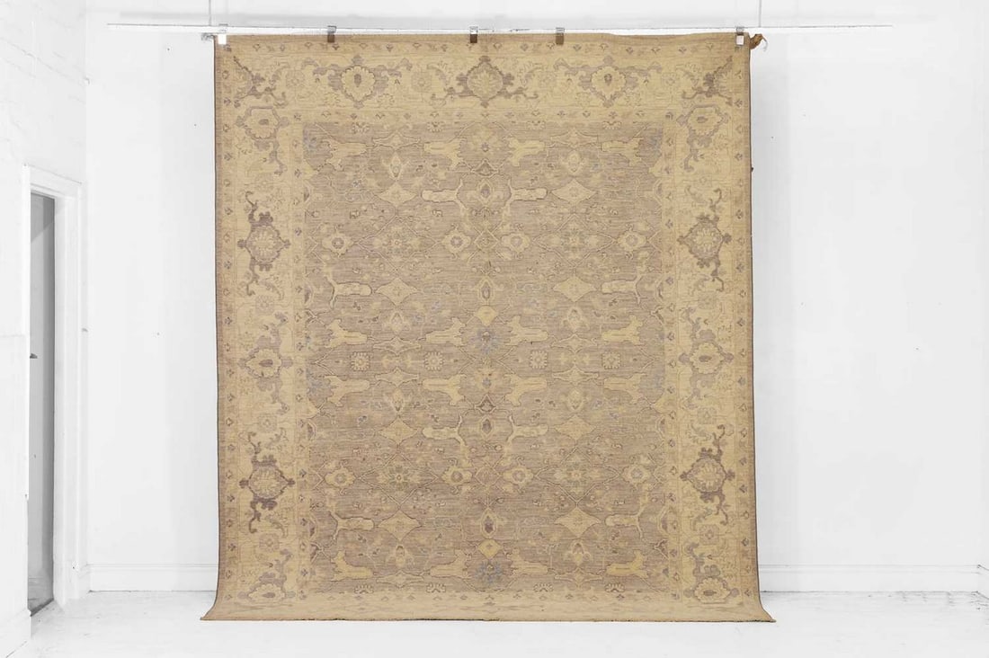 An Oushak wool carpet, of recent manufacture, (1 of 5)