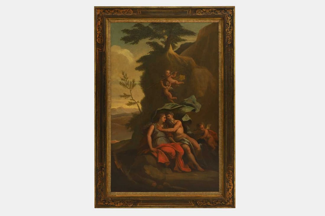 Sir James Thornhill (1675-1734) 'Neptune and Amphitrite' (1 of 2)