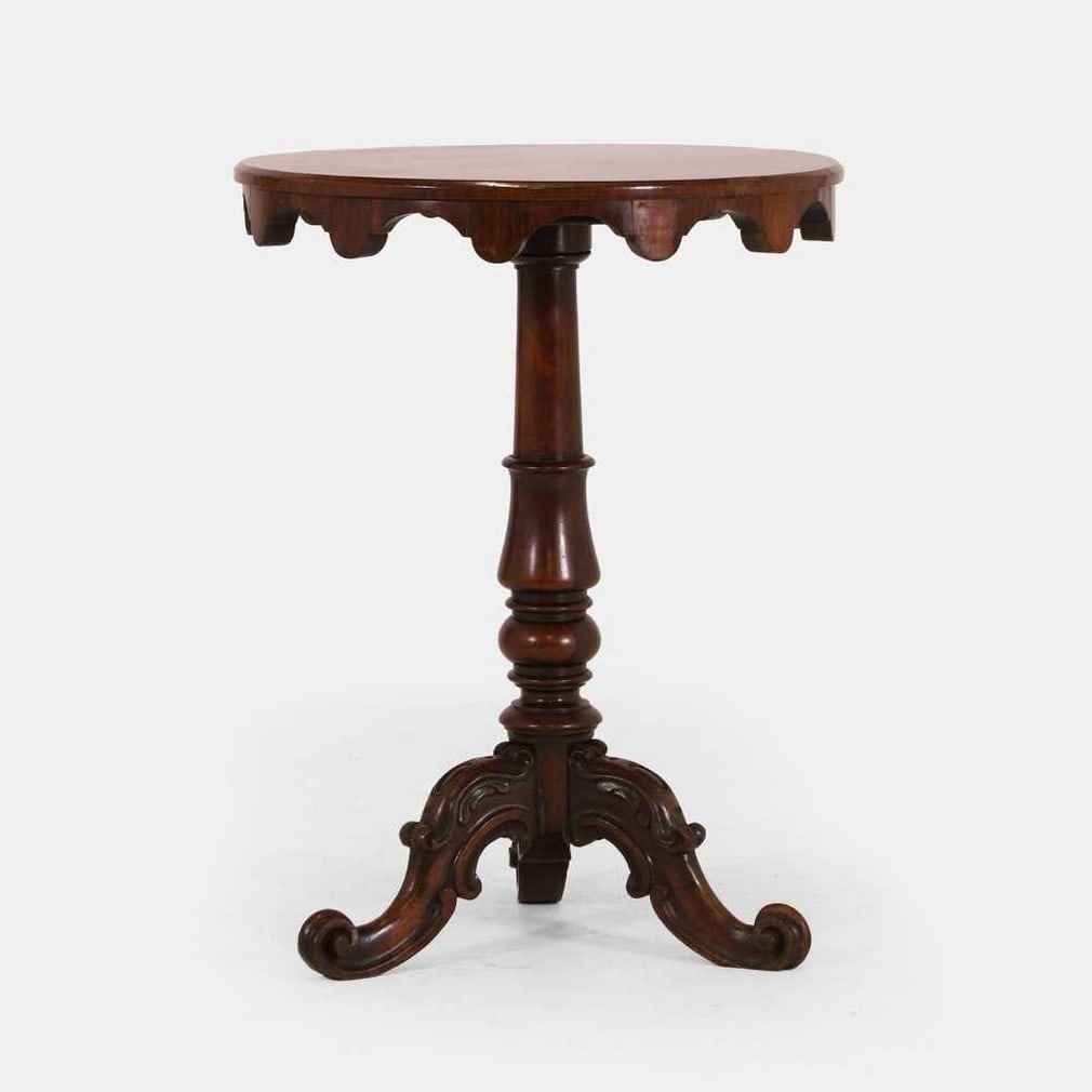 A rosewood occasional table, c.1860, (1 of 5)