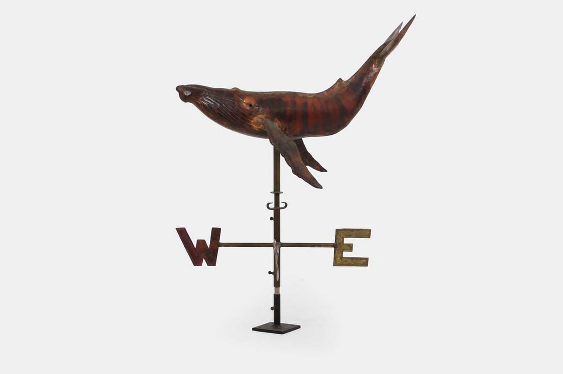 Karen Melody Green (American, b.1968), a patinated copper weathervane, (1 of 4)