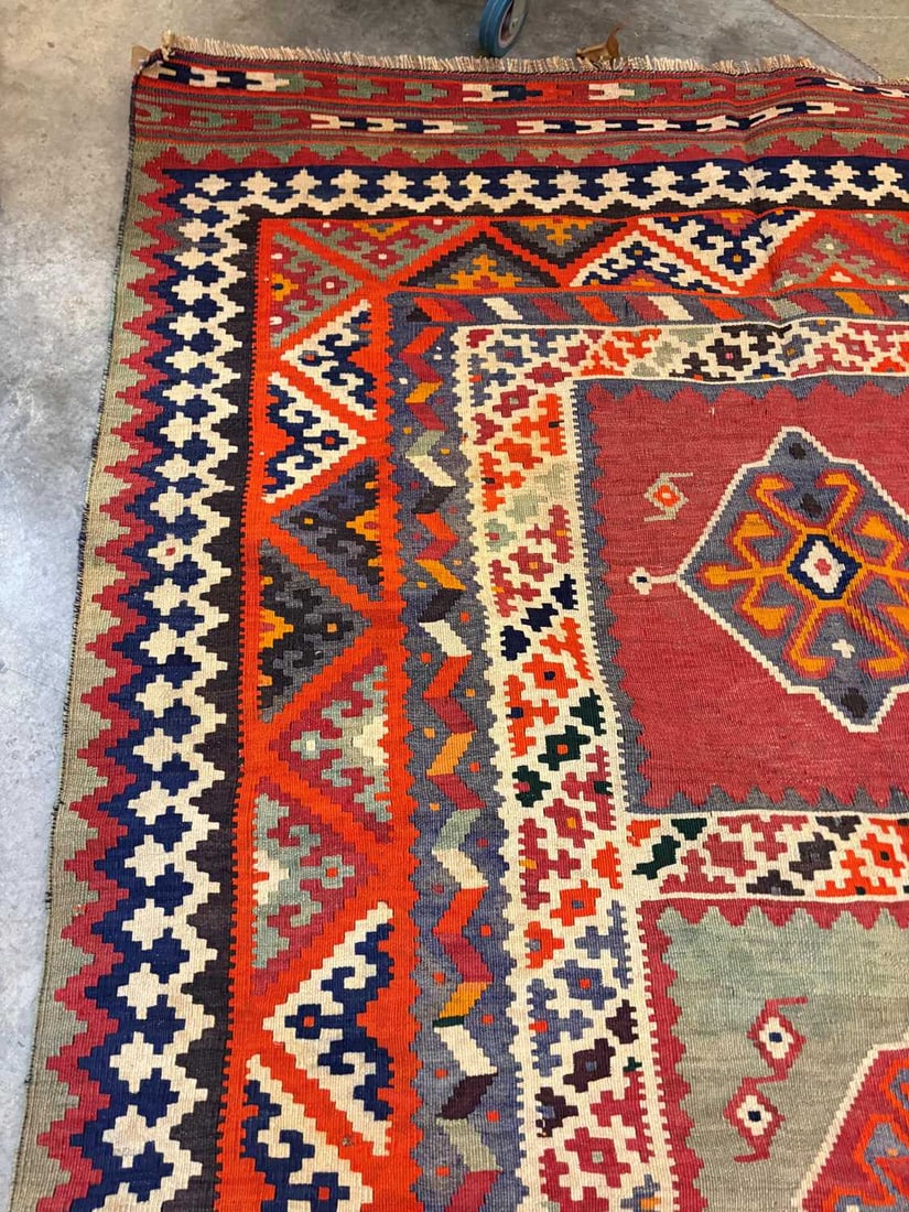 A South West Persian Qashgai kilim, - 10