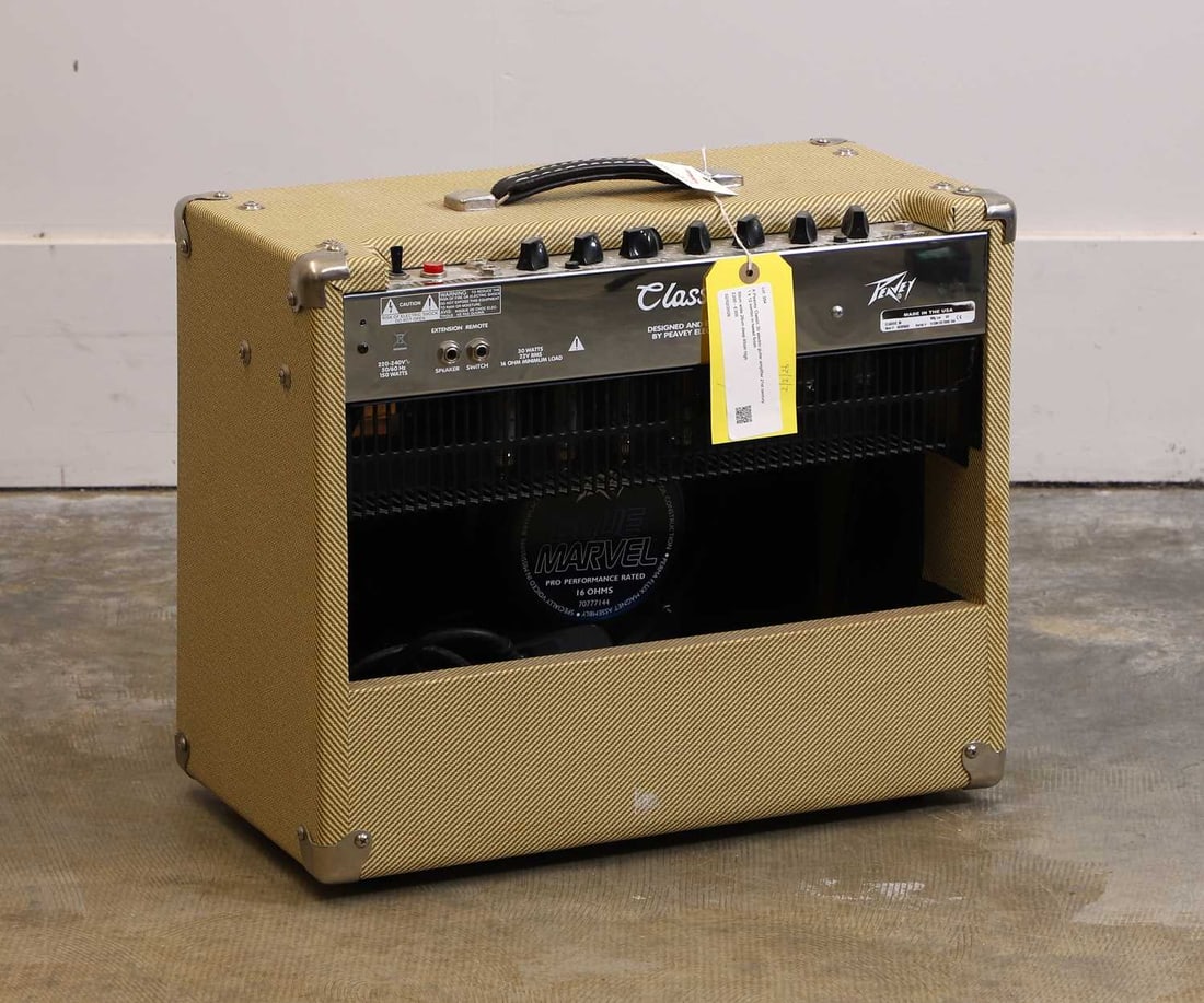 A Peavey 'Classic 30' electric guitar amplifier, 21st century, - 2