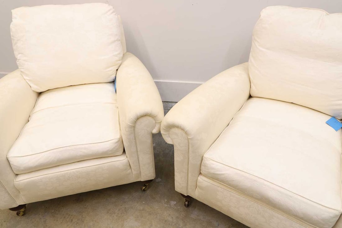 A pair of Duresta 'Beaminster' armchairs, of recent manufacture, - 2