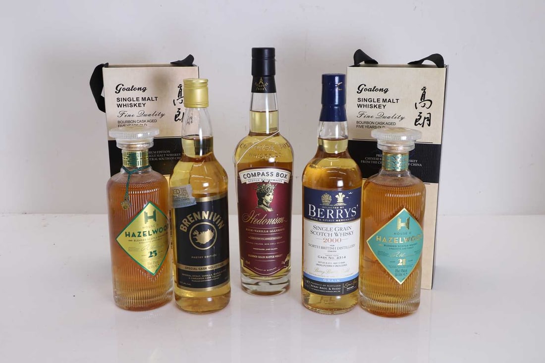 A selection of Scotch whiskies, - 3