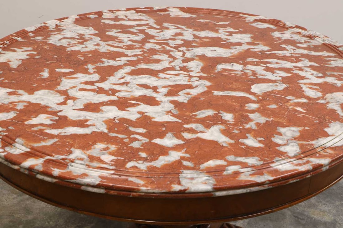 A Charles X mahogany guéridon, c.1835, French, - 2