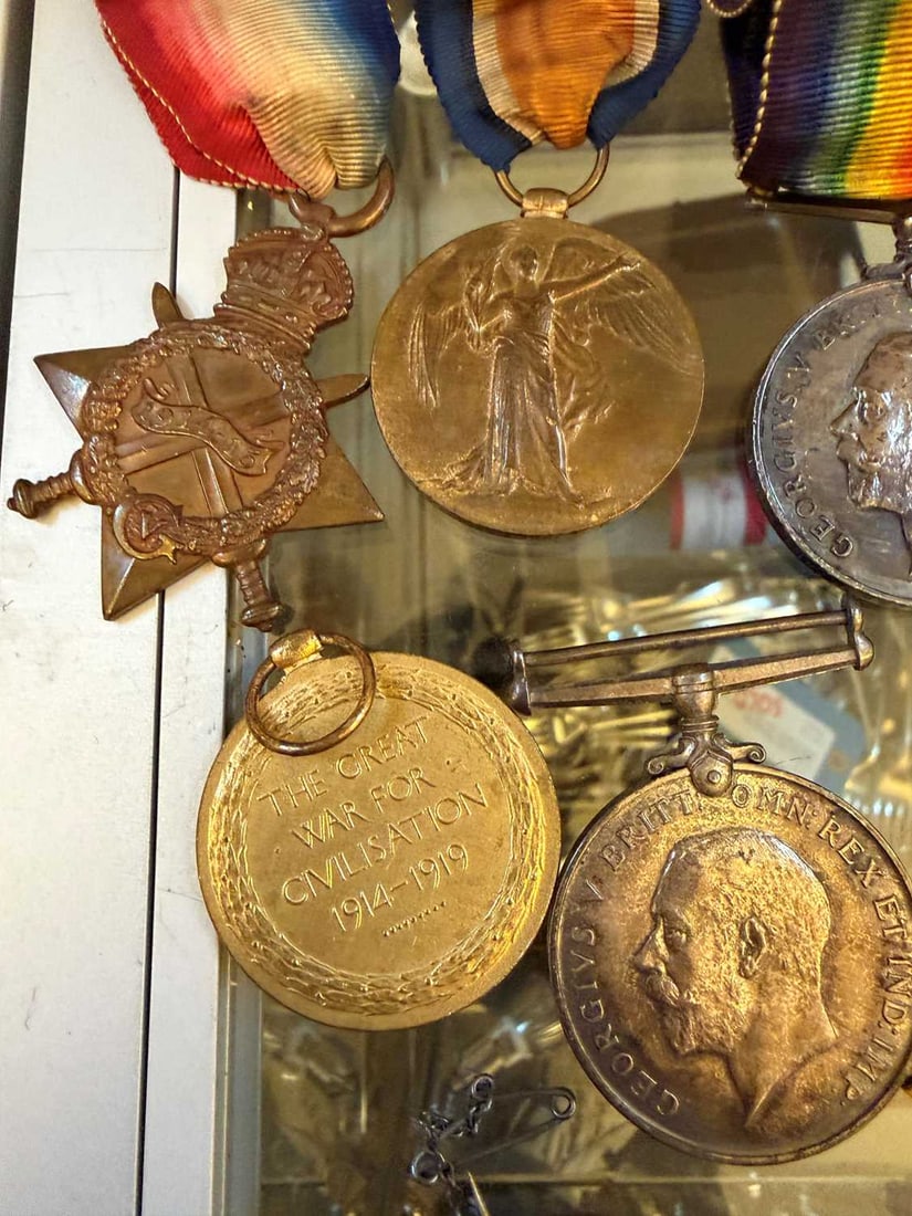 A collection of WW1 medals, - 5
