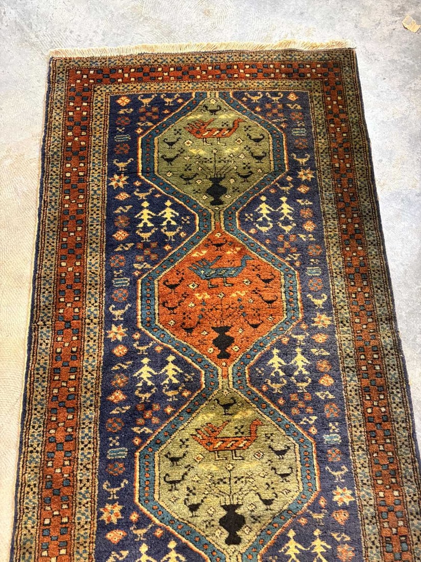 A North West Persian Ardebil runner, - 4