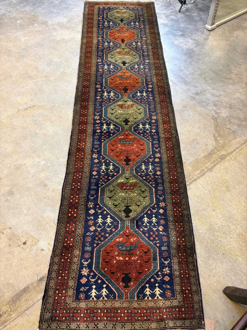 A North West Persian Ardebil runner, - 5