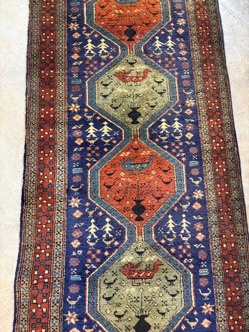 A North West Persian Ardebil runner, - 7