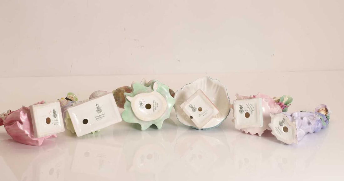 A collection of ten Royal Doulton figures, 20th century, - 8