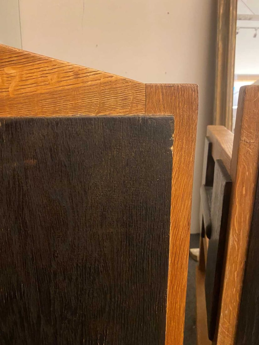 Jacques L Grubben (Dutch, 1884-1964), pair of Dutch Art Deco armchairs, - 14