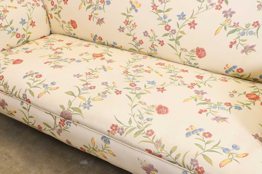 A small upholstered country house sofa, second half of the 19th century, - 2