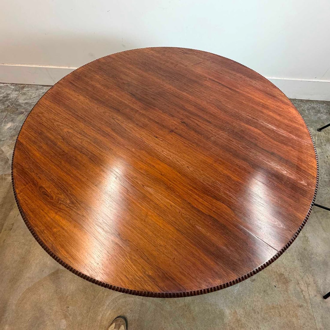A Regency rosewood centre table, - 2